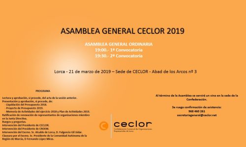 20 03 2019 ASAMBLEA-GENERAL-CECLOR-2019